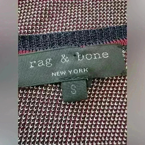 Rag & Bone Navy Speckled Dress Size Small - Picture 9 of 11